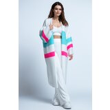 Fimfi Woman's Cardigan I1005 Sky | Shoptok.si
