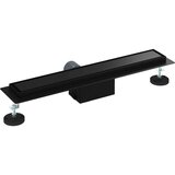  2 u 1 odvod za tuš Crna 50 cm Nehrđajući čelik 304 | shoptok.hr