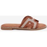 Boto Women's Flat Heeled Sandals Brown Vereya | Shoptok.si
