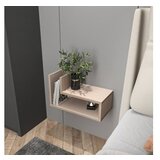 Hanah home noćni ormarić lara beige u
