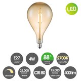  LED prigušiva sijalica VINTAGE EDISON E27/4W/230V 2700K | Eponuda.com