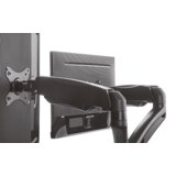 Icybox 2-struki Stolni nosač za monitor 25,4 cm (10) - 68,6 cm (27) Mogučnost savijana, Mogučnost okretanja, Vrtljivi nosač, Podesiv | Eponuda.ba