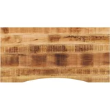 vidaXL Mizna plošča ukrivljena 120x60x2,5 cm trden mangov les