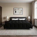  Zimska pokrivača Šonerisan Crna 200 x 220 cm Mikrovlakna | shoptok.hr