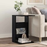  Stranska miza Črna Orehovina 40 x 35 x 60,5 cm Konstruiran les, (5000201838) | Shoptok.si