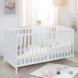 Roba Bela otroška posteljica z nastavljivo višino 70x140 cm Easy Sleep – | Shoptok.si
