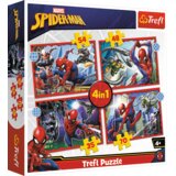  4in1 - Heroic Spider-Man Trefl 34384 | Shoptok.si