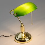  Brilagi - Stona lampa BANK OFFICE 1xE27/60W/230V zlatna/zelena | Eponuda.com