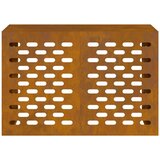 vidaXL Pokrov za klima uređaj Corten čelik Čelik 90 x 40 x 60 cm | shoptok.hr