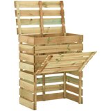 vidaXL Vrtni kompostnik iz letvic 80x50x100 cm impregnirana borovina Cene