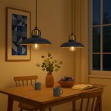  Brilagi - LED Luster na sajli FLAMENGO 2xE27/60W/230V plava | Eponuda.com
