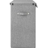  Sklopiva košara za rublje siva 64,5x34,5x59 cm umjetno platno | Eponuda.ba
