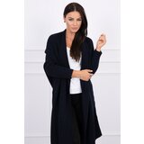 Kesi Sweater with batwing sleeve navy blue Cijene