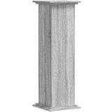 Furnova Stojalo za rastline siva sonoma 33x33x100 cm inženirski les, (21921733) | Shoptok.si