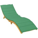  Jastuk za ležaljku zeleni 200 x 60 x 3 cm od tkanine Oxford | Eponuda.com