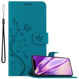 Cadorabo Ohišje, združljivo z Apple iPhone XS MAX v klasična rožnata zlata - Zaščitni ovitek v cvetličnem dizajnu z magnetnim zapiranjem, stoječo funkcijo in režami za kartice, (20563824) Cene
