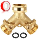 INF Medeninast Y priključek za cev 3/4 palca - Razdelilnik vrtne cevi Model 2, (22069588) | Shoptok.si