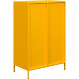  Visoka komoda boja senfa 68x39x103,5 cm od čelika | shoptok.hr