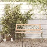 vidaXL Vrtna klupa 122 cm od masivne jelovine | shoptok.hr