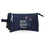 PepeJeans lenay prazna pernica sa 3 pregrade - teget ( 61.243.42 ) Cene