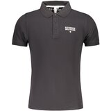 ACCADEMIA MILITARE MILITARY ACADEMY BLACK MEN&#39;S SHORT SLEEVE POLO Cijene