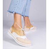 Gemre Beige classic Oxford shoes Toddi | shoptok.hr