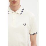 Fred Perry Pamučna polo majica boja: bež, s aplikacijom, M3600.Y24 | shoptok.hr