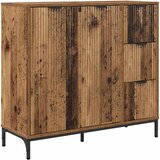 vidaXL Strani šal Star les 89.5 x 33 x 82 cm Konstruiran les, (5000107641) | Shoptok.si