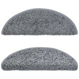  Tepisi za stepenice 15 kom sivi 65 x 21 x 4 cm | shoptok.hr
