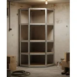 Ugaona Metalna Polica 183x70x30 cm nosivost 5x175 kg ( KLK-HJ-22 )