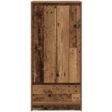 vidaXL Ormar s ladicom staro drvo 55,5x34x119,5 cm konstruirano drvo | shoptok.hr