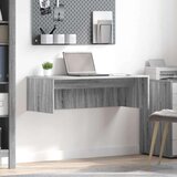  Stol za zid Siva Sonoma 100 x 45 x 30 cm Konstruirano drvo | shoptok.hr
