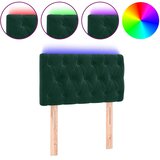 LED uzglavlje tamnozeleno 80x7x78/88 cm baršunasto | Eponuda.ba