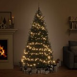  60-dijelni set božićnih kuglica s vrhom 150 LED ružičasto zlato | shoptok.hr