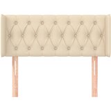  Uzglavlje s ušima krem 93x16x78/88 cm od tkanine | shoptok.hr