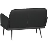  Klupa crna 107 x 80 x 81 cm od umjetne kože | shoptok.hr
