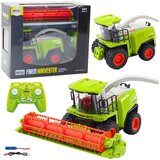  Kombajn na daljinsko upravljanje Agricultural sa nastavkom z ažito RC 2.4G - crveno/zeleni | shoptok.hr