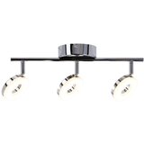 Candellux Lighting LED stropna svjetiljka u sjajno srebrnoj boji 47x16 cm Thema – Cijene