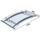 Solid elements Predkrov okruglog luka (1.488 x 950 mm) | shoptok.hr