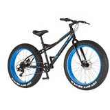 Visitor bicikl fat bike 26" bigfoot crno plavi | Eponuda.com