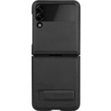 Nillkin qIN usnjen ovitek za Samsung Galaxy Z Flip 4 - črn Cene