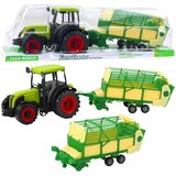 Traktor za igru sa prikolicom 50cm - žuto/zeleni Cijene