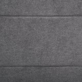 MID.YOU STOL, kovina, tekstil siva, temno siva | Shoptok.si