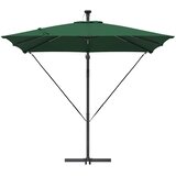  Suncobran Zelena 249 x 249 x 250 cm Poliester i aluminij | shoptok.hr