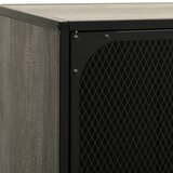 TV ormarić sivi 105 x 36 x 47 cm od metala i MDF-a | Eponuda.ba