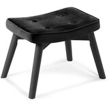 Sofotel Norse stolica s naslonom i osloncem za noge, crna | shoptok.hr