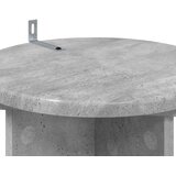  Stalak za biljke 2 pcs Betonska siva 29 5 x 29 5 x 60 cm | shoptok.hr