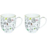 Easy Life Fleurs et Papillons skodelica za čaj, set za 2 osebe | Shoptok.si