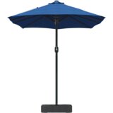  Vrtni dežnik Azur modra 385 x 209 x 244 cm Poliester, (5000160792) | Shoptok.si