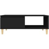  Stolić za kavu crni 90 x 60 x 35 cm od konstruiranog drva | Eponuda.com